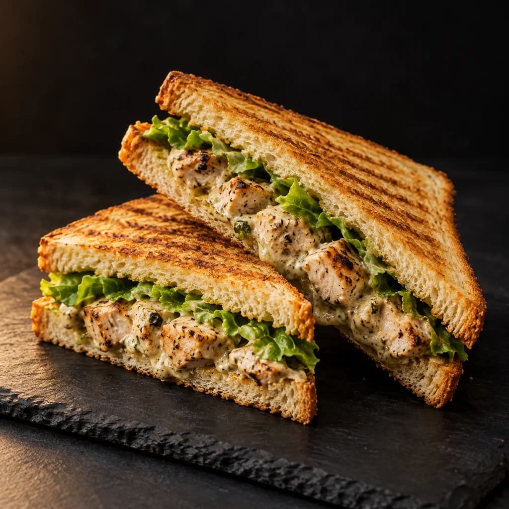 BBQ Malai Boti Sandwich