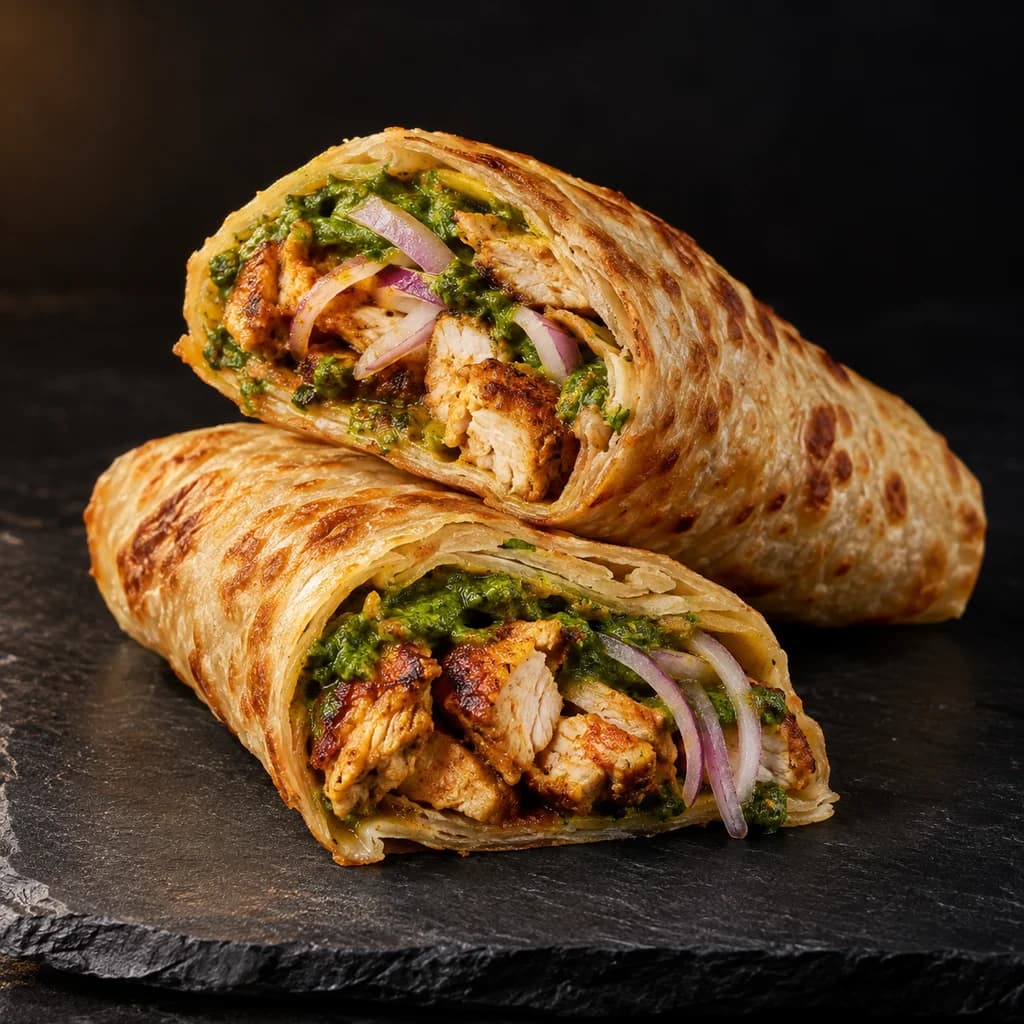 Chicken Chatni Roll