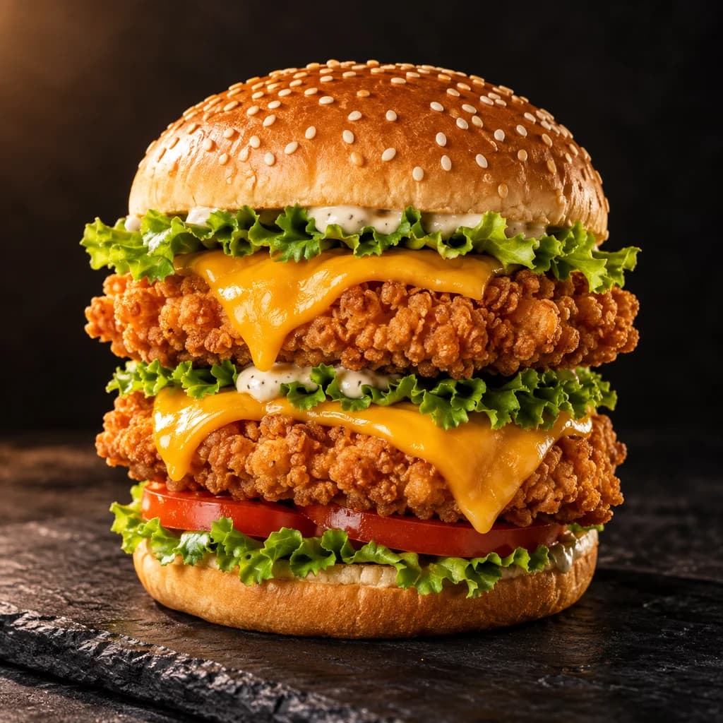 Crispy Zinger Double Decker